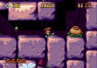 Zero the Kamikaze Squirrel screenshot 4 for Super Nintendo